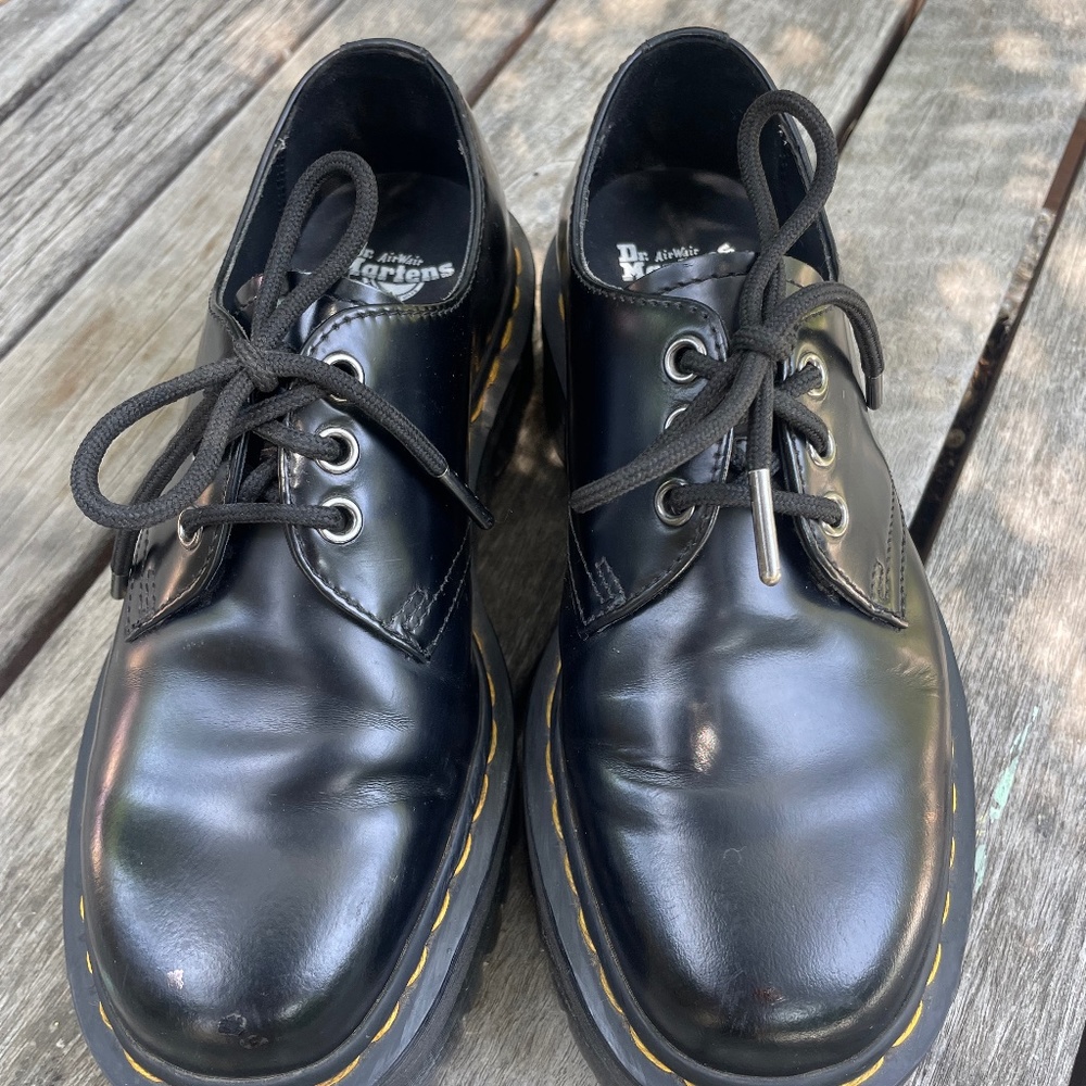 DR MARTENS PLATFORM SHOES 8053